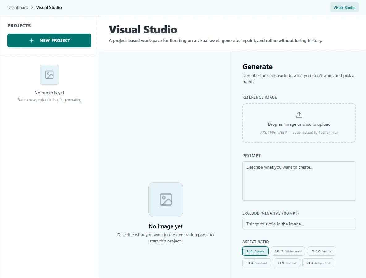Vue détaillée 1 de AI Creator dans Charigent.